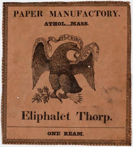 Ream wrapper of a paper manufacturer