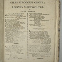 Giles Scroggins ghost; together with Looney Mactwolter, and Sally MacGee